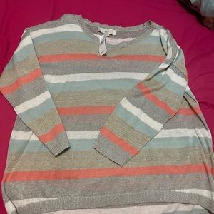 Nwt loft striped shirt